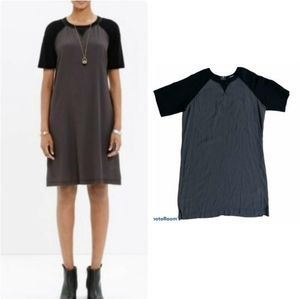 Madewell Colorblock T-shirt gray Dress size X-Small